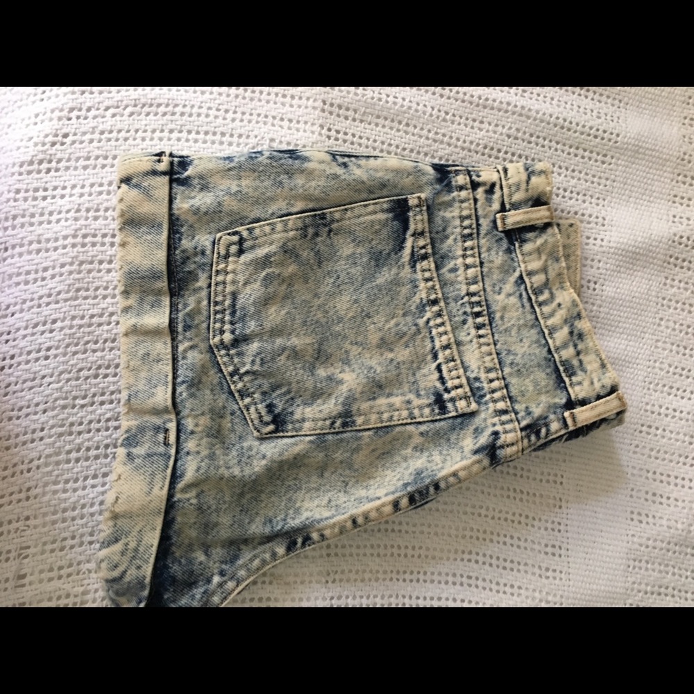 American Apparel Acid Wash Shorts